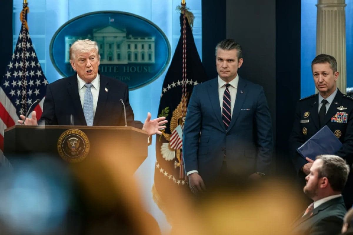 Marah, Trump Bakal Hukum Sekutu NATO karena Tak Bantu AS dalam Perang Melawan Iran Marah, Trump Bakal Hukum Sekutu NATO karena Tak Bantu AS dalam Perang Melawan Iran