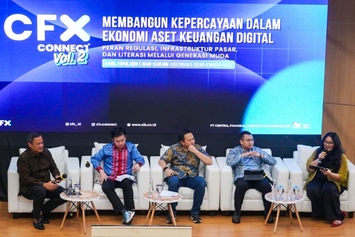 CFX dan OJK Kolaborasi Edukasi Aset Kripto ke Mahasiswa UI CFX dan OJK Kolaborasi Edukasi Aset Kripto ke Mahasiswa UI