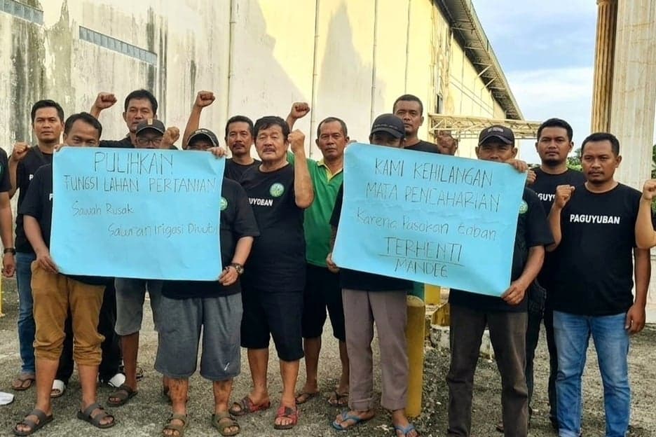 Ratusan Hektare Sawah Rusak, Pekerja Penggilingan Padi Pakuhaji Tangerang Minta Bantuan DPR Ratusan Hektare Sawah Rusak, Pekerja Penggilingan Padi Pakuhaji Tangerang Minta Bantuan DPR