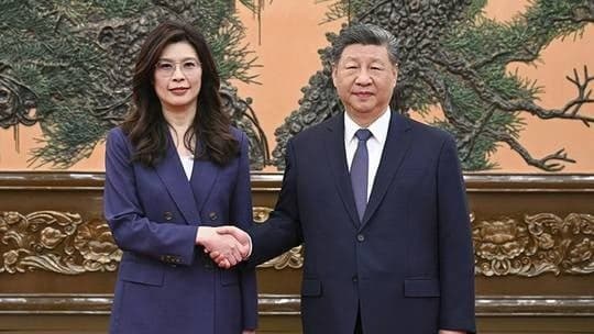 Pemimpin Oposisi Taiwan Sowan ke Beijing, Presiden China Xi Jinping Sesumbar Kebangkitan Besar Pemimpin Oposisi Taiwan Sowan ke Beijing, Presiden China Xi Jinping Sesumbar Kebangkitan Besar