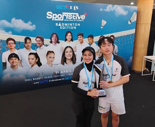 Samuel Cipta dan Nabila Taqiyyah Dapat Pengalaman Bagus usai Tampil di SporTstive+ Samuel Cipta dan Nabila Taqiyyah Dapat Pengalaman Bagus usai Tampil di SporTstive+