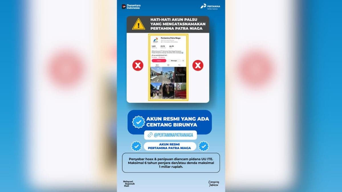 Pertamina Patra Niaga Tegaskan Informasi Pendaftaran Pangkalan LPG Berbayar Hoaks Pertamina Patra Niaga Tegaskan Informasi Pendaftaran Pangkalan LPG Berbayar Hoaks
