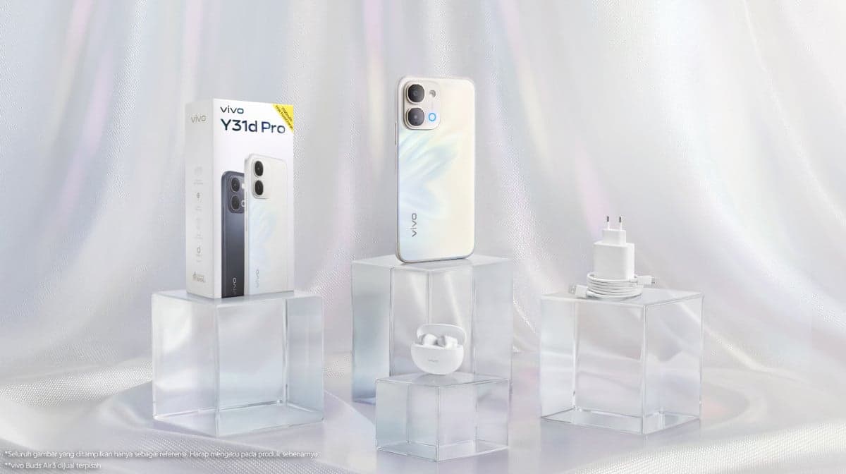 Bongkar Spek vivo Y31d Pro: Baterai Raksasa 7000mAh dan Tahan Banting 15 Meter, tapi Kok Pakai Chipset Ini? Bongkar Spek vivo Y31d Pro: Baterai Raksasa 7000mAh dan Tahan Banting 15 Meter, tapi Kok Pakai Chipset Ini?