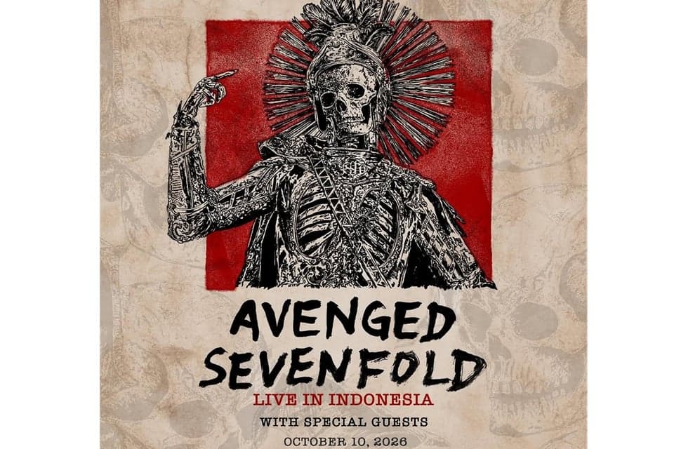 Avenged Sevenfold Manggung di Jakarta 2026! Cek Harga Tiket dan Jadwal Konser Avenged Sevenfold Manggung di Jakarta 2026! Cek Harga Tiket dan Jadwal Konser