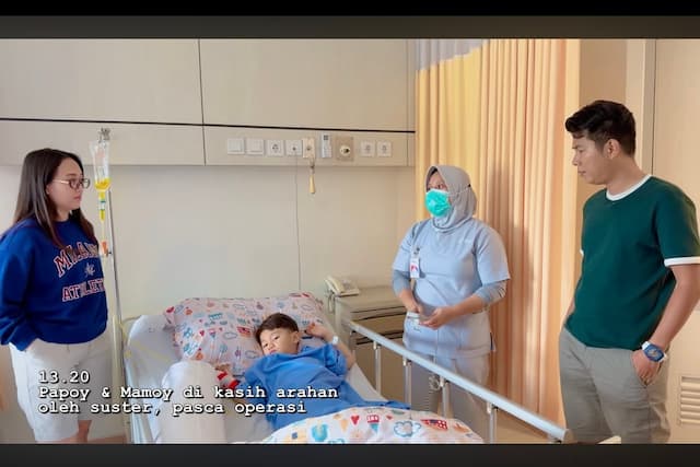 Merinding! Abew Operasi Amandel, Proses Operasi Bikin Tegang Merinding! Abew Operasi Amandel, Proses Operasi Bikin Tegang