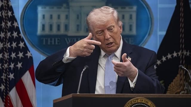 Trump: Blokade Angkatan Laut AS terhadap Iran Tetap Berlaku hingga Kesepakatan Damai Diteken Trump: Blokade Angkatan Laut AS terhadap Iran Tetap Berlaku hingga Kesepakatan Damai Diteken