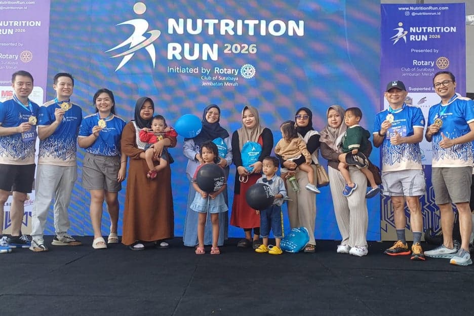 Diikuti 700 Pelari, Nutrition Run 2026 Galang Donasi untuk Anak Stunting Diikuti 700 Pelari, Nutrition Run 2026 Galang Donasi untuk Anak Stunting