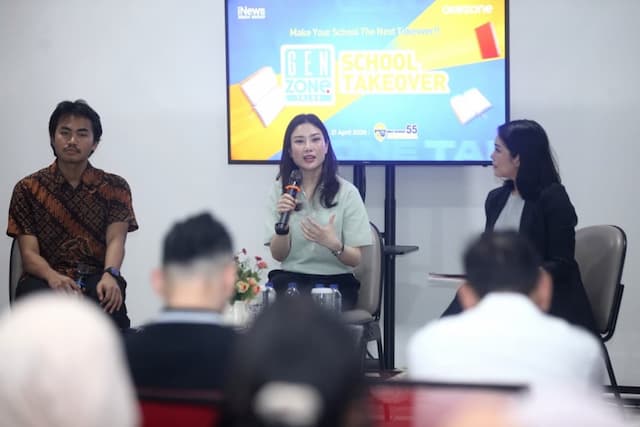 Angela Tanoesoedibjo Bicara Soal Passion di Genzone School Take Over, Beri Tips Generasi Muda Angela Tanoesoedibjo Bicara Soal Passion di Genzone School Take Over, Beri Tips Generasi Muda