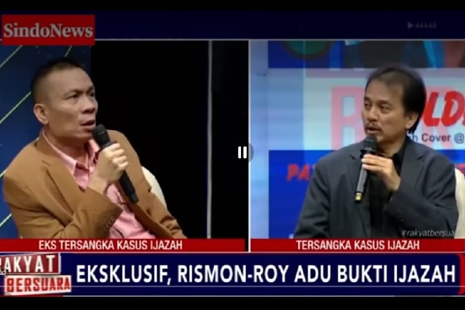 Roy Suryo Ngaku Setor Banyak Bahan untuk Buku Gibran End Game tapi Rismon Enggak Mau Mengakui Roy Suryo Ngaku Setor Banyak Bahan untuk Buku Gibran End Game tapi Rismon Enggak Mau Mengakui