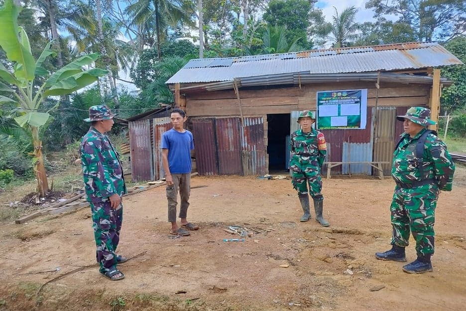 TMMD di Sarolangun Jambi Sulap Rumah Reyot Jadi Layak Huni TMMD di Sarolangun Jambi Sulap Rumah Reyot Jadi Layak Huni