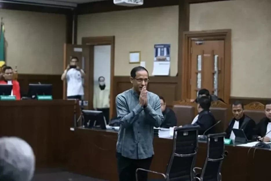 Nadiem Sebut Kesaksian Para Guru Bukti Chromebook Tak Merugikan Negara Nadiem Sebut Kesaksian Para Guru Bukti Chromebook Tak Merugikan Negara