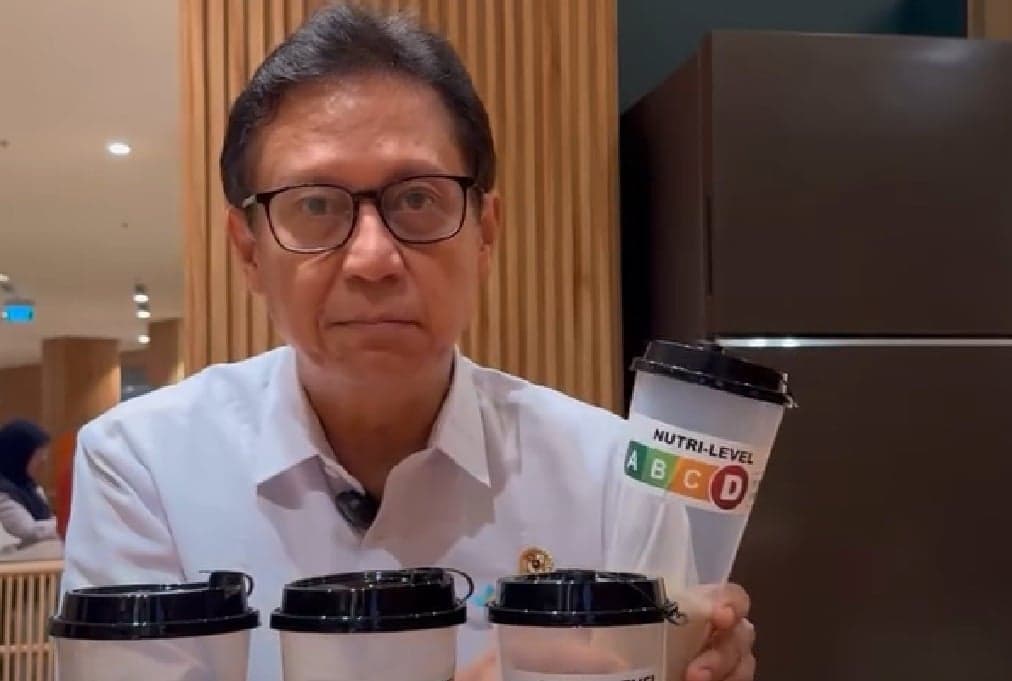 Menkes Ungkap Cara Membaca Label Nutri-Level pada Minuman Menkes Ungkap Cara Membaca Label Nutri-Level pada Minuman