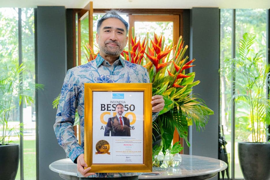 Kinerja Bisnis Ciamik, CEO Prudential Syariah Raih Indonesia Best 50 CEO Awards 2026 Kinerja Bisnis Ciamik, CEO Prudential Syariah Raih Indonesia Best 50 CEO Awards 2026