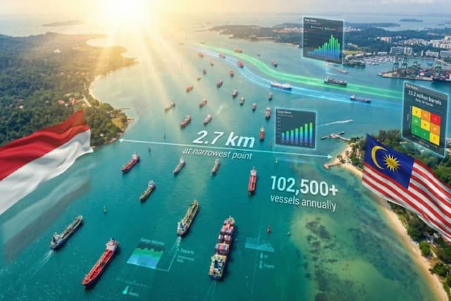 Candaan Indonesia 'Palak' Kapal di Selat Malaka Ditentang Malaysia dan Singapura Candaan Indonesia 'Palak' Kapal di Selat Malaka Ditentang Malaysia dan Singapura