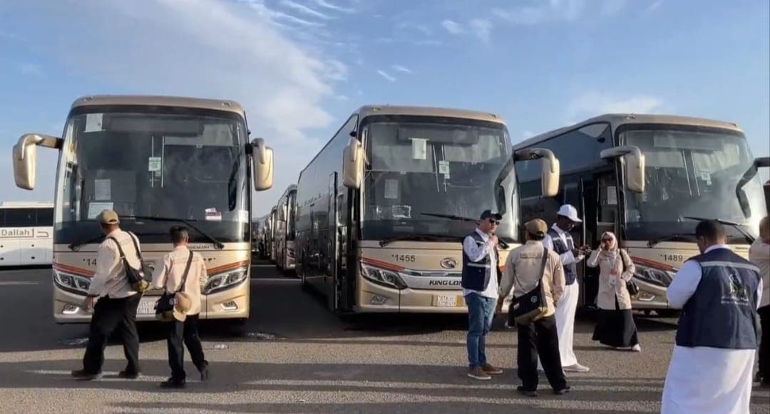 Haji 2026, Layanan Transportasi untuk Mobilitas Jemaah Terus Ditingkatkan Haji 2026, Layanan Transportasi untuk Mobilitas Jemaah Terus Ditingkatkan
