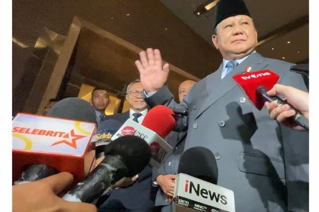 Prabowo Subianto Hadiri Resepsi El Rumi dan Syifa Hadju, Akui Datang karena Ahmad Dhani Prabowo Subianto Hadiri Resepsi El Rumi dan Syifa Hadju, Akui Datang karena Ahmad Dhani