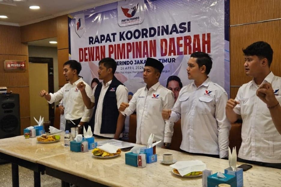 DPD Perindo Jaktim Optimistis Lolos Verifikasi 2027, Matangkan Struktur lewat Rakorda DPD Perindo Jaktim Optimistis Lolos Verifikasi 2027, Matangkan Struktur lewat Rakorda