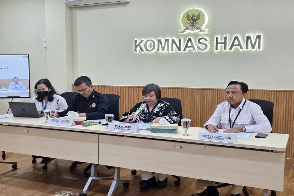 Komnas HAM: Serangan Air Keras terhadap Aktivis KontraS Andrie Yunus Terkoordinasi Komnas HAM: Serangan Air Keras terhadap Aktivis KontraS Andrie Yunus Terkoordinasi