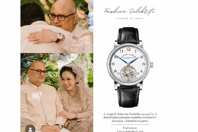 Deretan Jam Tangan Mewah Maia Estianty dan Irwan Mussry di Pernikahan El Rumi, Harganya Miliaran Rupiah Deretan Jam Tangan Mewah Maia Estianty dan Irwan Mussry di Pernikahan El Rumi, Harganya Miliaran Rupiah