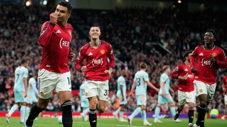 Manchester United Menang Tipis Lawan Brentford, Casemiro Cetak Gol Pembuka Manchester United Menang Tipis Lawan Brentford, Casemiro Cetak Gol Pembuka