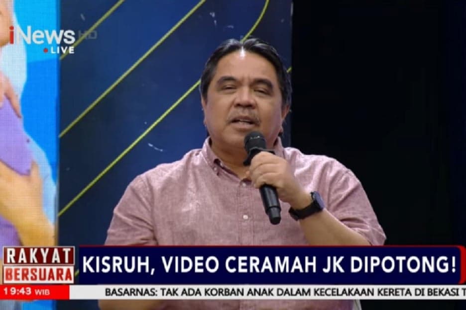 Ade Armando Klaim Tak Pernah Sebut JK Menistakan Agama, tapi... Ade Armando Klaim Tak Pernah Sebut JK Menistakan Agama, tapi...