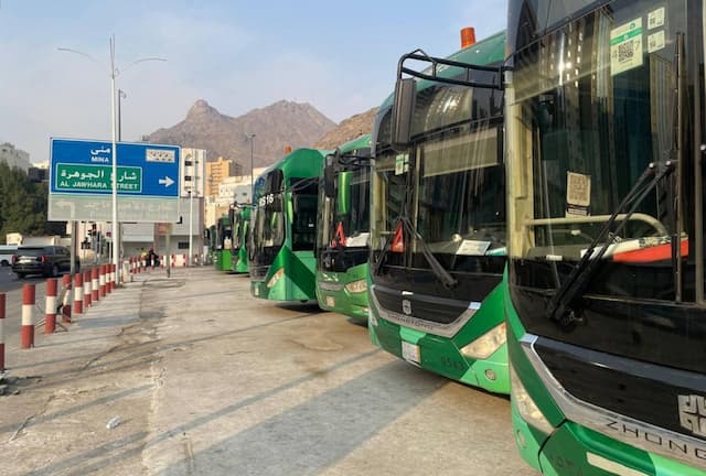 Layanan 24 Jam, 452 Bus Shalawat Siap Antar Jemaah Haji Indonesia ke Masjidil Haram Layanan 24 Jam, 452 Bus Shalawat Siap Antar Jemaah Haji Indonesia ke Masjidil Haram