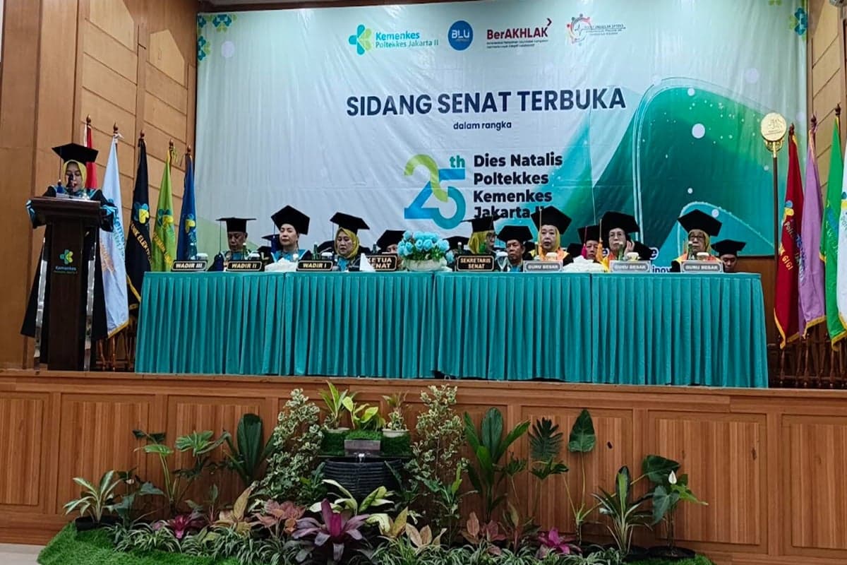 Kemenkes Soroti Peran Strategis Poltekkes Kemenkes Jakarta II dalam Dies Natalis ke-25 Kemenkes Soroti Peran Strategis Poltekkes Kemenkes Jakarta II dalam Dies Natalis ke-25