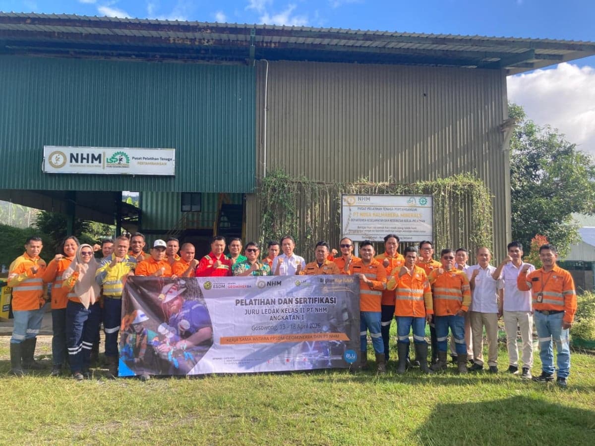 Gandeng LSP PPSDM Geominerba, PT NHM Gelar Sertifikasi Juru Ledak II di Site Gosowong Gandeng LSP PPSDM Geominerba, PT NHM Gelar Sertifikasi Juru Ledak II di Site Gosowong