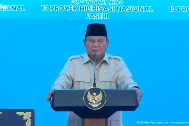 Daftar 13 Proyek Hilirisasi yang Diresmikan Prabowo Hari Ini, Nilainya Rp116 Triliun Daftar 13 Proyek Hilirisasi yang Diresmikan Prabowo Hari Ini, Nilainya Rp116 Triliun