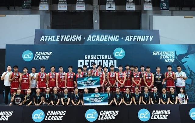 Tim Putra dan Putri Ubaya Juara Campus League Basketball Regional Surabaya Tim Putra dan Putri Ubaya Juara Campus League Basketball Regional Surabaya
