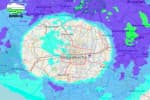 Langit Yogyakarta Bolong di Citra Radar Cuaca, Fenomena Apa? Langit Yogyakarta Bolong di Citra Radar Cuaca, Fenomena Apa?