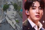Viral Foto Rekayasa Jalan Raya Mirip Jungkook BTS Viral Foto Rekayasa Jalan Raya Mirip Jungkook BTS