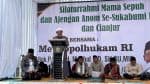 Mahfud MD Hadiri Silaturahmi Tokoh Ulama di Sukabumi, Didoakan Ratusan Pimpinan Ponpes Jadi Wapres