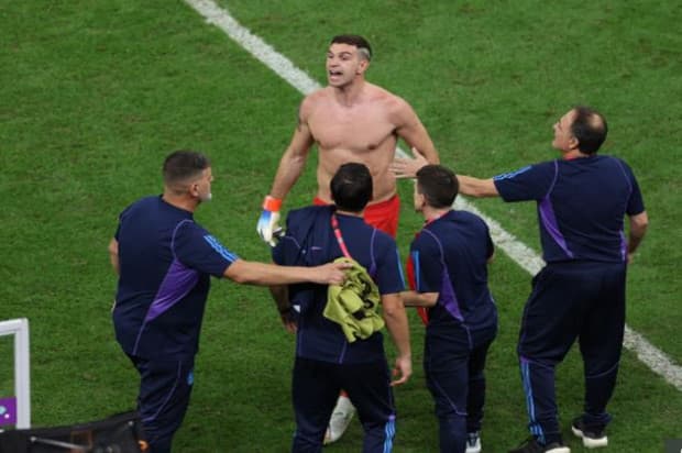 Kiper Argentina Terancam Dilarang Main gara-gara Kecam Wasit Terburuk di Dunia Kiper Argentina Terancam Dilarang Main gara-gara Kecam Wasit Terburuk di Dunia