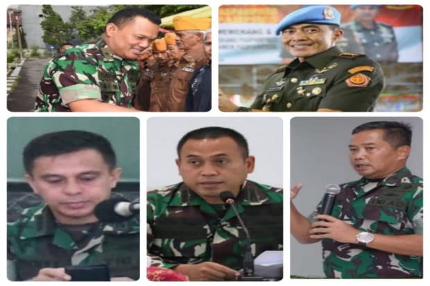 5 Jenderal TNI Alumni Akmil 1994, Nomor 2 Pernah Jadi Perisai Jokowi 5 Jenderal TNI Alumni Akmil 1994, Nomor 2 Pernah Jadi Perisai Jokowi