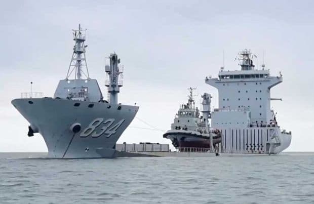 China Luncurkan Kapal Yinmahu, Kapal Induk Pengangkut Kapal Perang