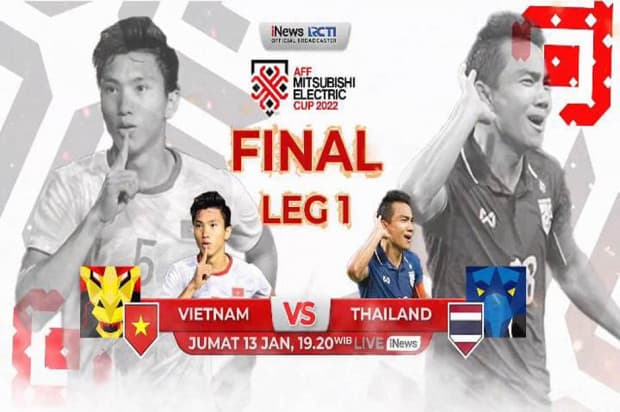 LIVE di iNews! Vietnam dan Thailand Siap Tempur di Final AFF Mitsubishi Electric Cup 2022 LIVE di iNews! Vietnam dan Thailand Siap Tempur di Final AFF Mitsubishi Electric Cup 2022