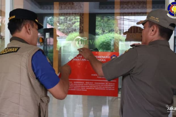 Penuhi Standar Keselamatan Kebakaran, Segel Hotel Treva Kebon Sirih Dicabut Disgulkarmat Penuhi Standar Keselamatan Kebakaran, Segel Hotel Treva Kebon Sirih Dicabut Disgulkarmat