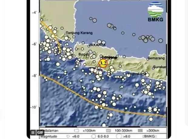 Bandung Diguncang Gempa Dangkal, Dipicu Aktivitas Sesar Garsela Bandung Diguncang Gempa Dangkal, Dipicu Aktivitas Sesar Garsela