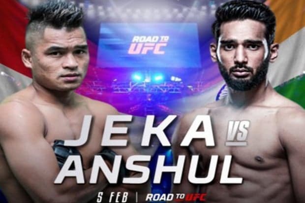 Final Road to UFC Jeka Saragih vs Anshul Jubli, Antara Sejarah dan Pertahankan Rekor Tak Terkalahkan Final Road to UFC Jeka Saragih vs Anshul Jubli, Antara Sejarah dan Pertahankan Rekor Tak Terkalahkan