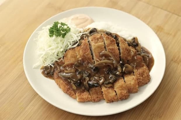 Resep Nasi Katsu Ayam Dibalur Saus Jamur, Cocok untuk Makan Siang Resep Nasi Katsu Ayam Dibalur Saus Jamur, Cocok untuk Makan Siang