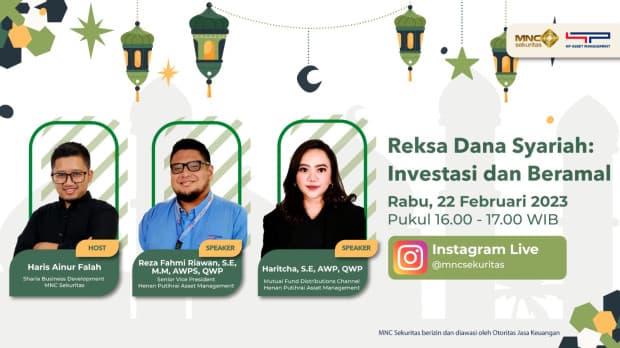 Saksikan Instagram Live MNC Sekuritas Reksa Dana Syariah: Investasi dan Beramal Saksikan Instagram Live MNC Sekuritas Reksa Dana Syariah: Investasi dan Beramal