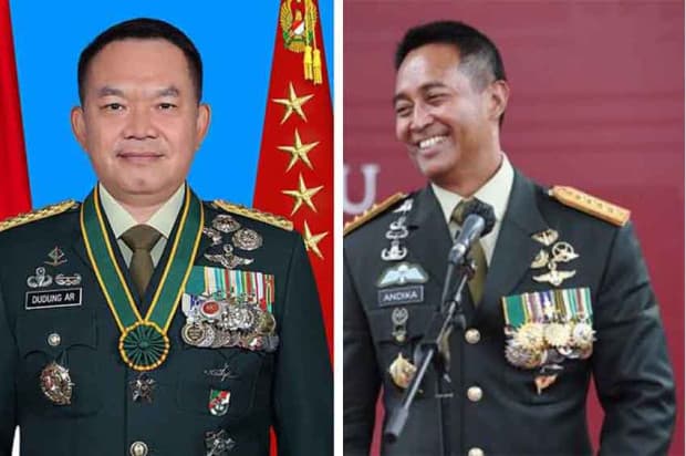 Adu Brevet TNI Jenderal Dudung Abdurachman vs Jenderal Andika Perkasa Adu Brevet TNI Jenderal Dudung Abdurachman vs Jenderal Andika Perkasa