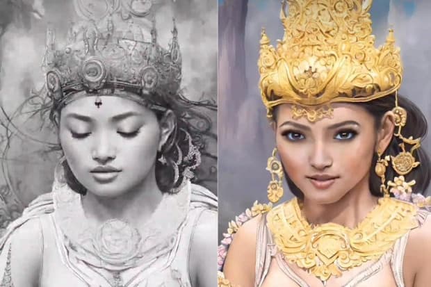 Cantik! Ini Wajah Ken Dedes Hasil Artificial Intelligence, Permaisuri Singasari yang Darahnya Mengaliri Para Raja Nusantara Cantik! Ini Wajah Ken Dedes Hasil Artificial Intelligence, Permaisuri Singasari yang Darahnya Mengaliri Para Raja Nusantara