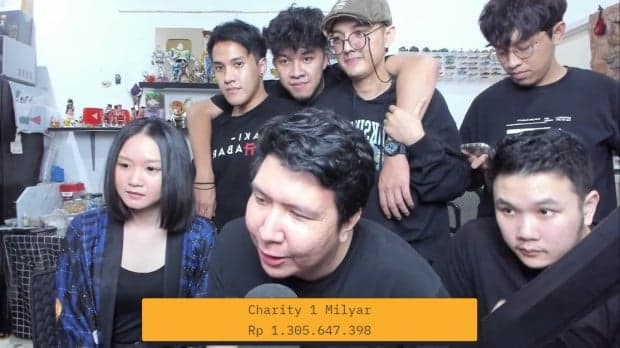 Youtuber Gaming Windah Basudara Kumpulkan Donasi Rp1,3 Miliar lewat Live Streaming Youtuber Gaming Windah Basudara Kumpulkan Donasi Rp1,3 Miliar lewat Live Streaming