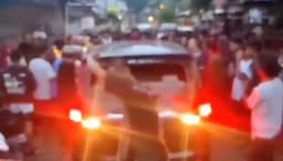 Pelaku Tabrak Lari di Tasikmalaya Dihadang dan Diamuk Massa, Mobil Dirusak