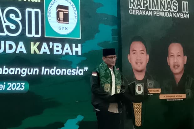 Hadiri Rapimnas GPK PPP, Sandiaga Uno Minta Para Kader Ingat Tiga G Plus Satu Hadiri Rapimnas GPK PPP, Sandiaga Uno Minta Para Kader Ingat Tiga G Plus Satu