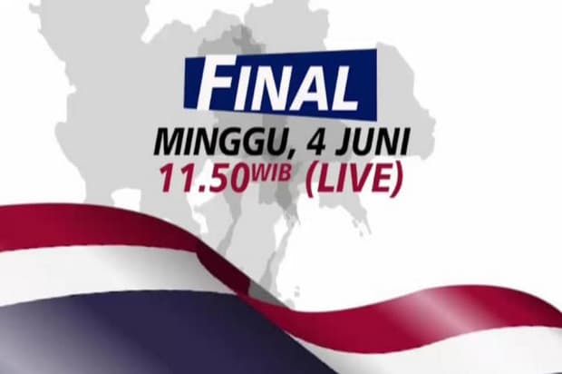 LIVE di iNews: Hari Ini, Bagas/Fikri Siap Hadapi Duo China di Final Thailand Open 2023 LIVE di iNews: Hari Ini, Bagas/Fikri Siap Hadapi Duo China di Final Thailand Open 2023