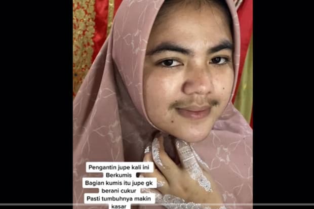 Pengantin Wanita Berkumis Tebal Dirias MUA Jadi Cantik Manglingi, Ternyata Ini Rahasianya Pengantin Wanita Berkumis Tebal Dirias MUA Jadi Cantik Manglingi, Ternyata Ini Rahasianya