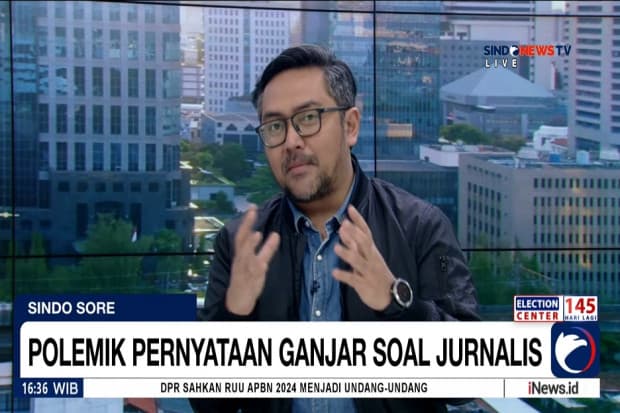 Polemik Ucapan Ganjar, Prabu Revolusi: Kami para Jurnalis Tidak Merasa Direndahkan Polemik Ucapan Ganjar, Prabu Revolusi: Kami para Jurnalis Tidak Merasa Direndahkan